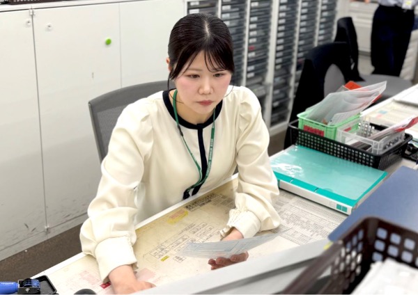 営業店での窓口業務