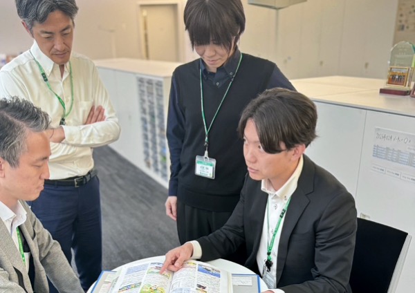 企業に寄り添い「つなぐ」