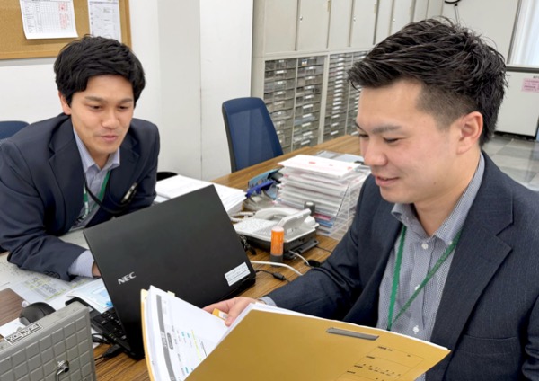 働きやすい環境で、前向きに取り組める